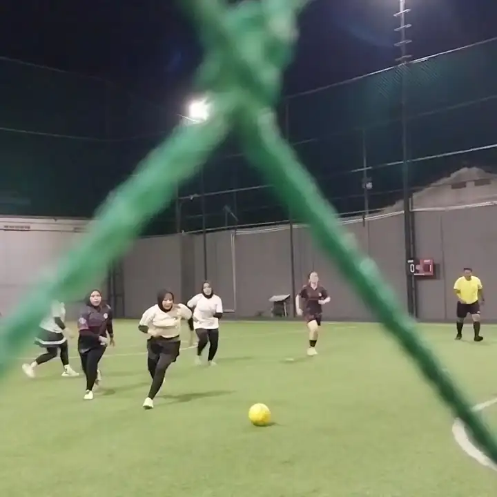 Evening game on the turf